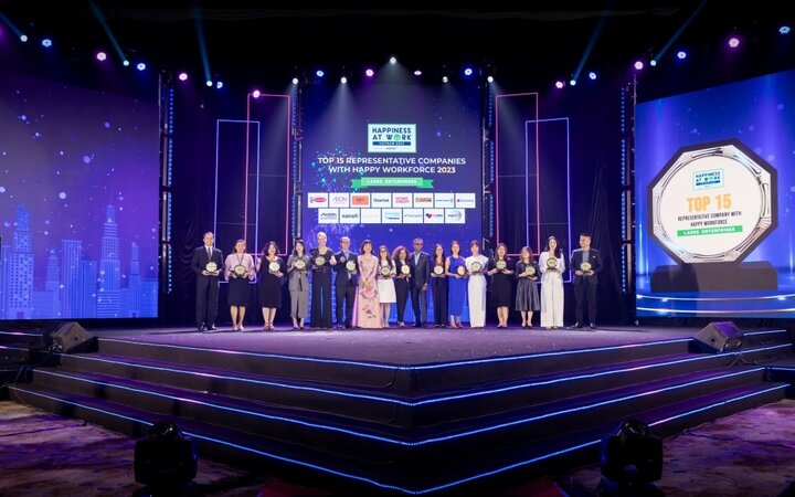 Acecook Việt Nam thuộc Top 15 - Nguồn nguồn lực hạnh phúc.