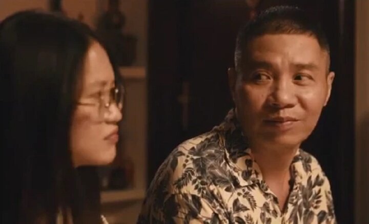 Hình ảnh NSND Công Lý và Thục Anh trong phim.